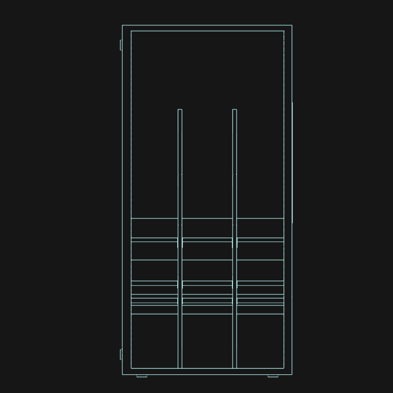 Battle Axe CAD front view