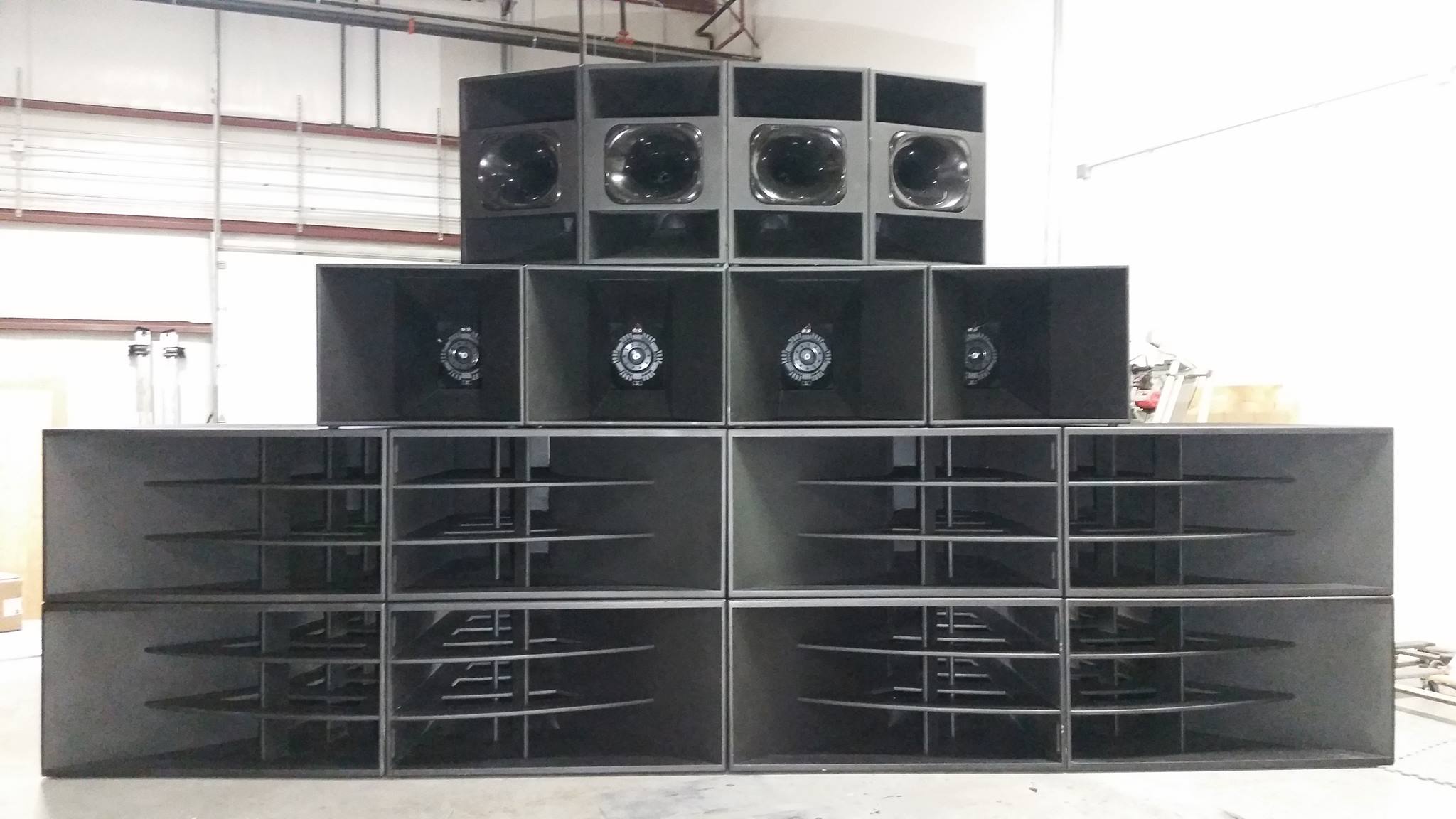 HSD lineup in warehouse
