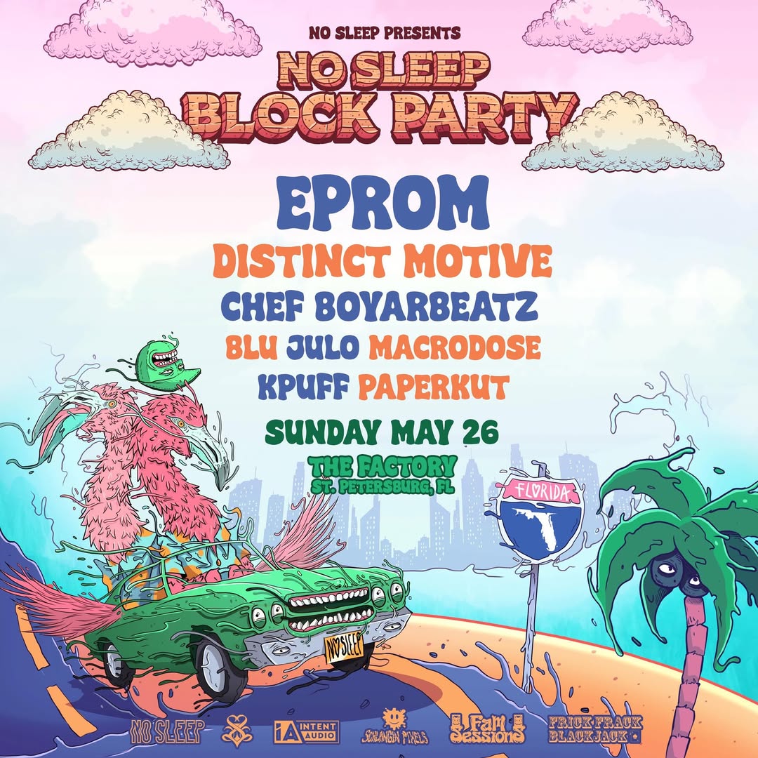 No Sleep Block Party ft. Eprom — St. Pete, FL