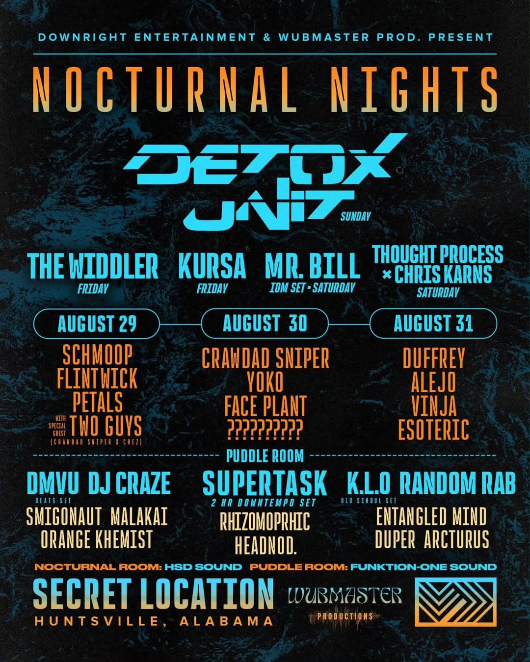 Nocturnal Nights — Huntsville, AL