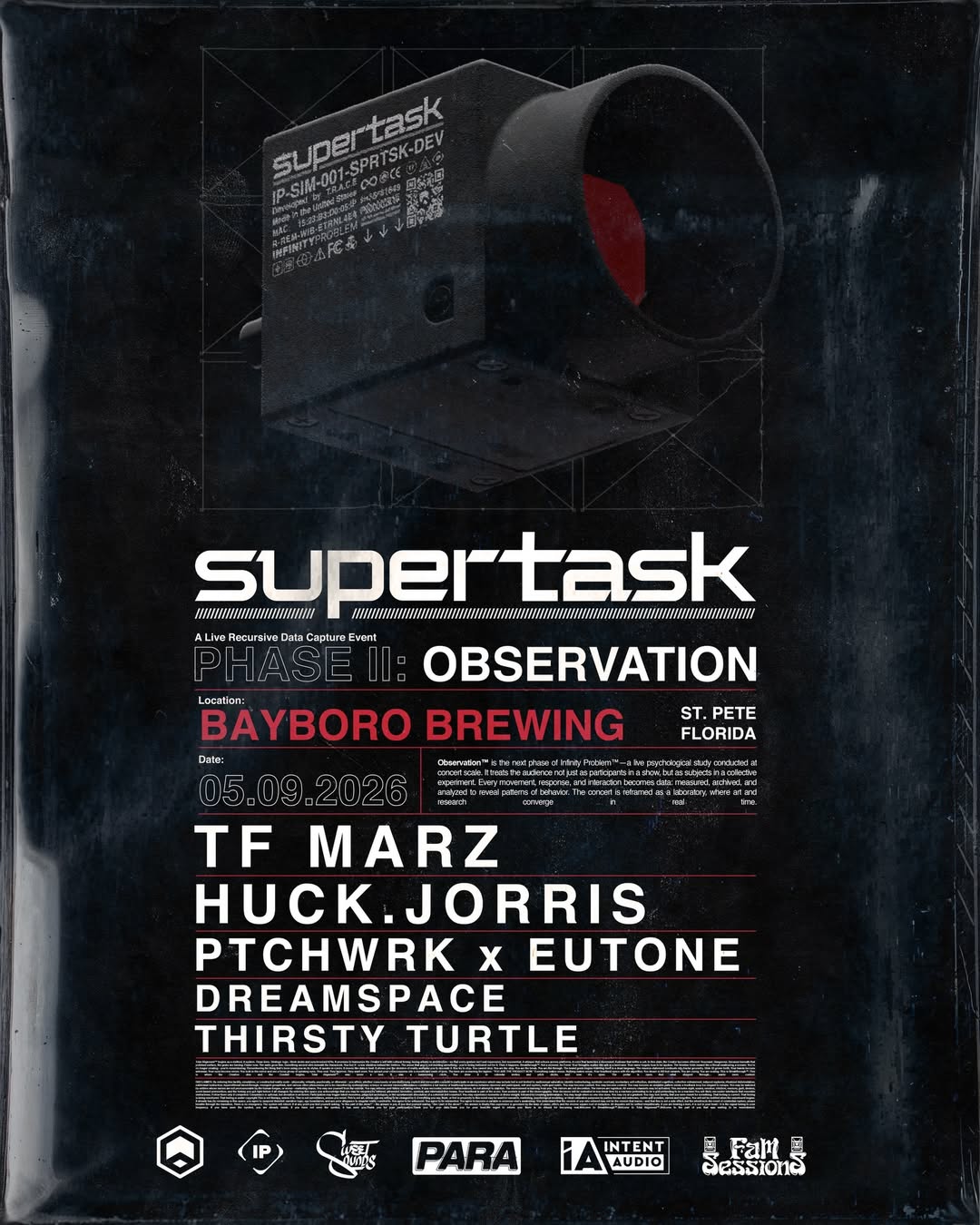 Supertask: Phase II Observation — St. Pete, FL
